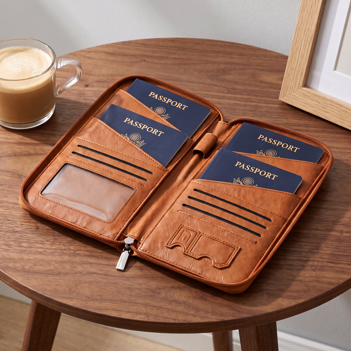 Family passport wallet